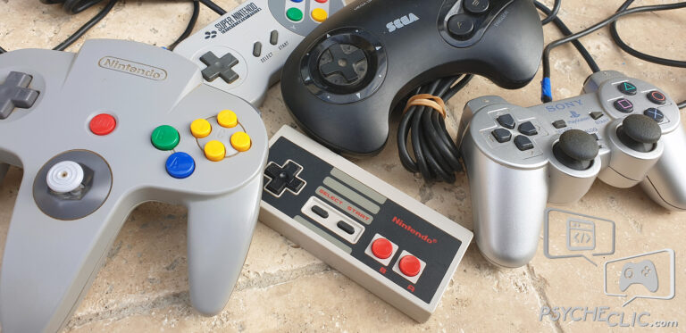 Manettes retrogaming