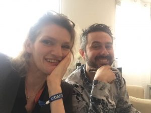 Severine Nemesin et Jean-Paul Santoro