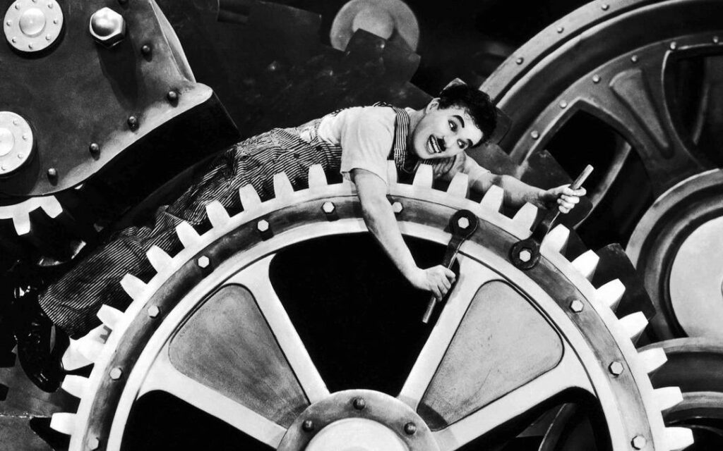 Charlie Chaplin - Les temps modernes