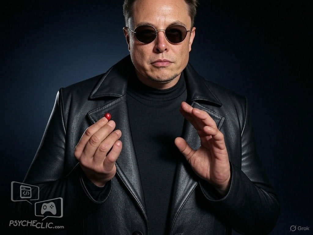 Elon Musk - Matrix - par Grok